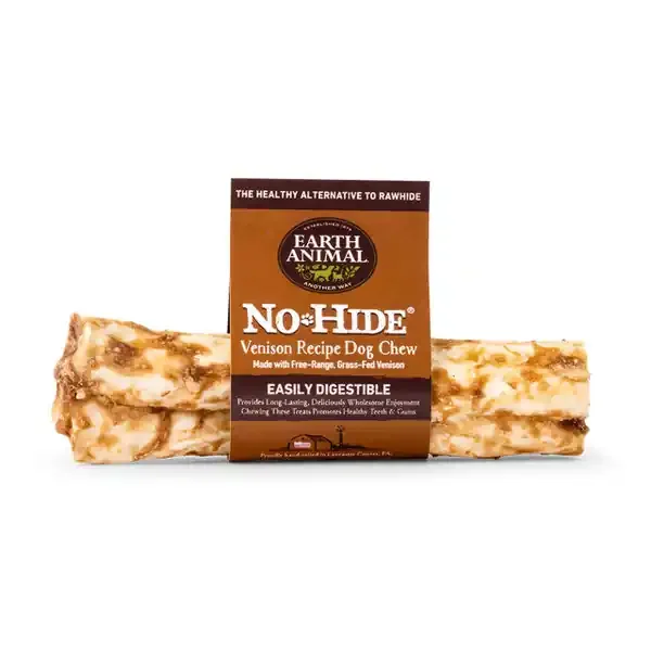 EARTH ANIMAL DOG NO-HIDE VENISON 7 INCHES