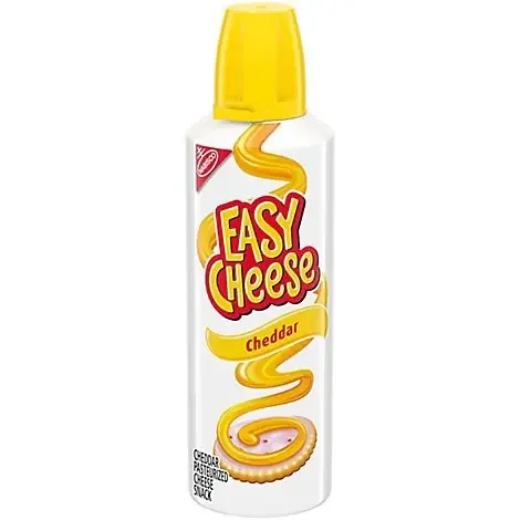Easy Cheese Snack Cheddar Cheese- 8 oz