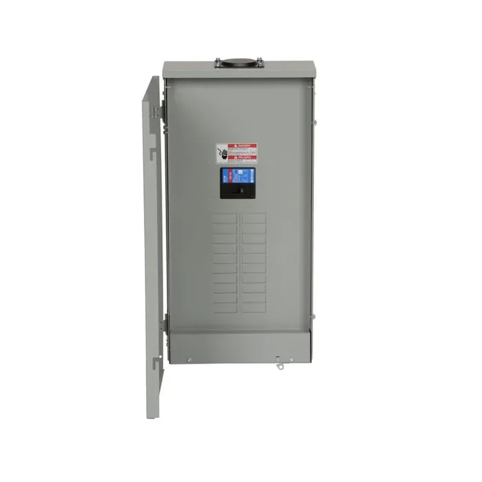 Eaton Type BR 200 -Amp 20 -Spaces 40 -Circuit Outdoor Main Breaker Plug-On Neutral Load Center