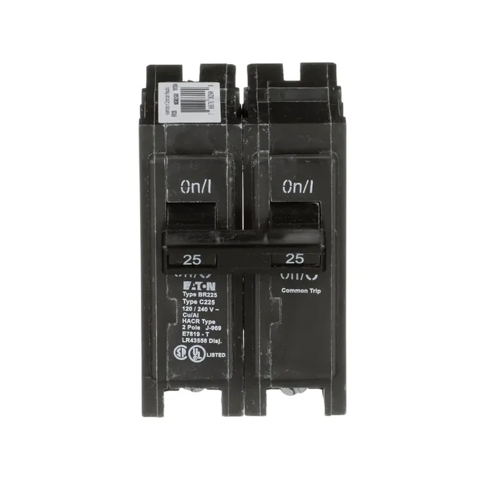 Eaton Type BR 25-amp 2 -Pole Standard trip Circuit Breaker