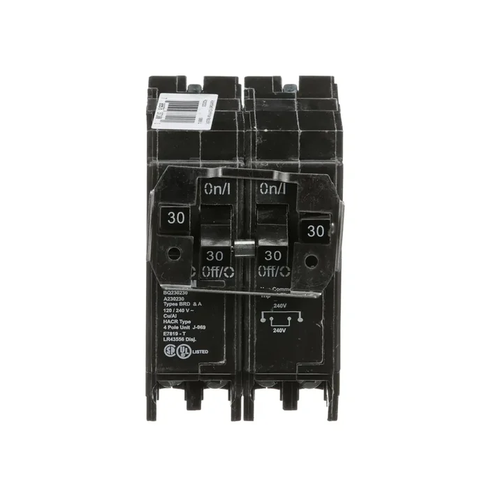 Eaton Type BR 30-amp 4 -Pole Quad Circuit Breaker