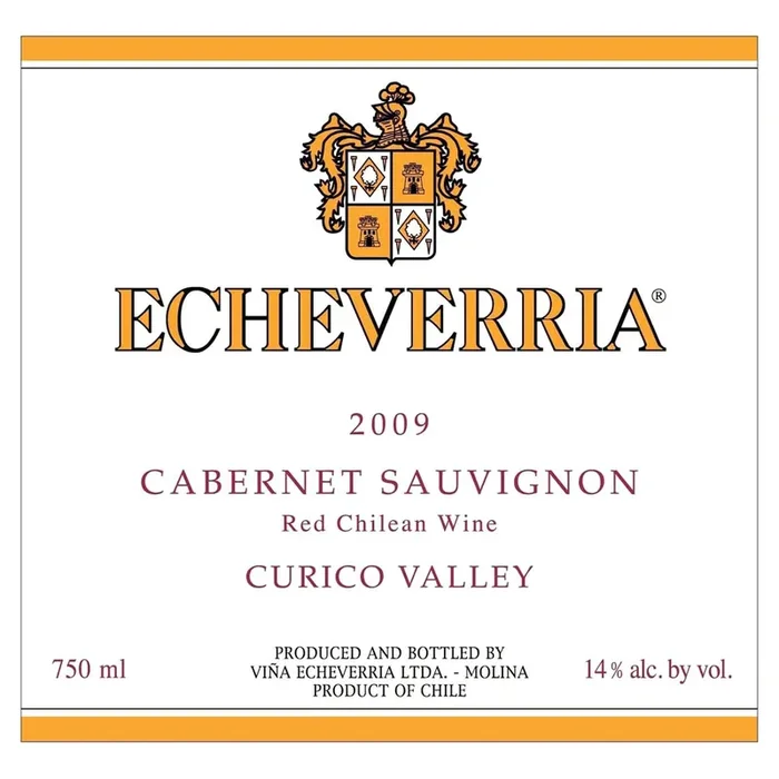 Echeverria Cabernet Sauvignon Reserva