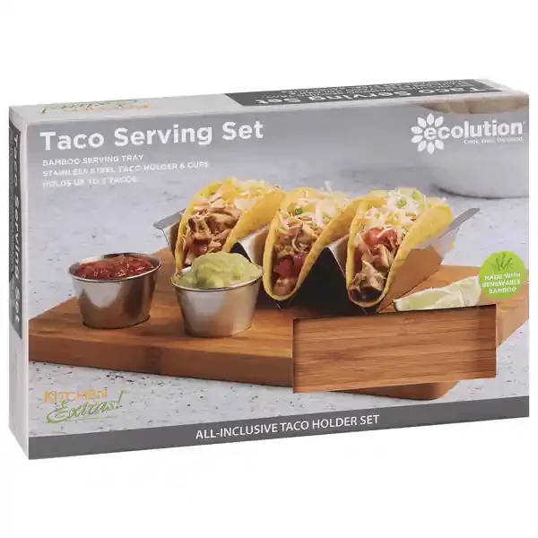 Ecolution Taco Serving Set