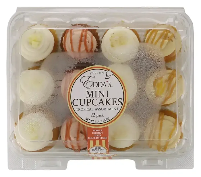 Edda‘s Tropical Assrtd Mini Cupcakes