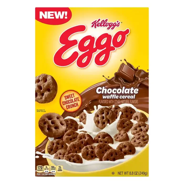 Eggo Breakfast Cereal Chocolate, 8.8 oz