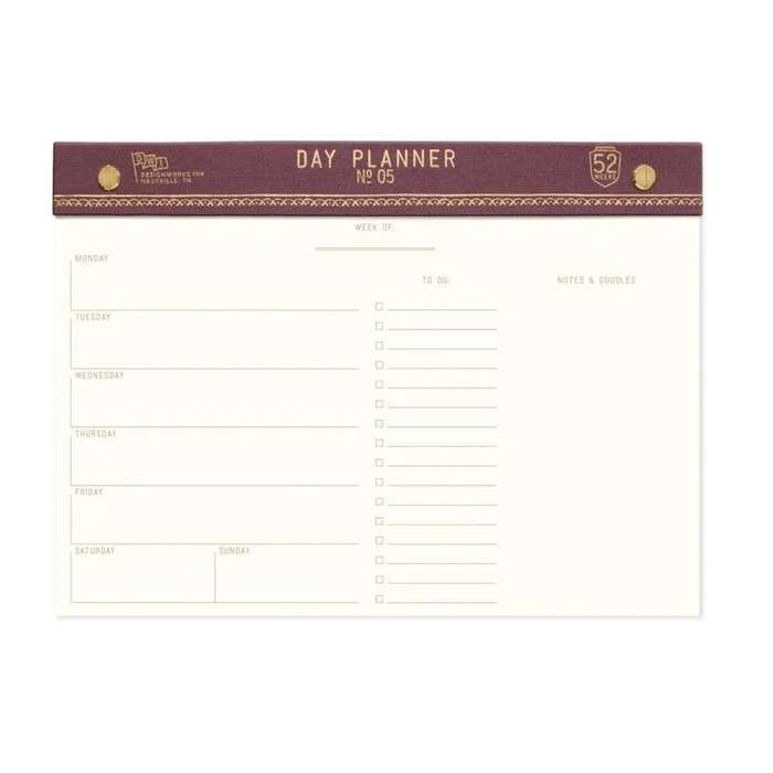 Eggplant Weekly Planner