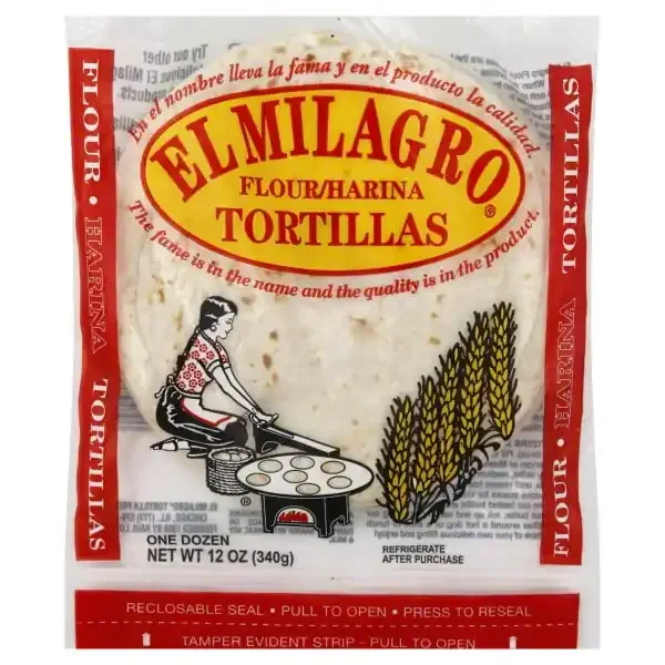 El Milagro Natural Tortilla