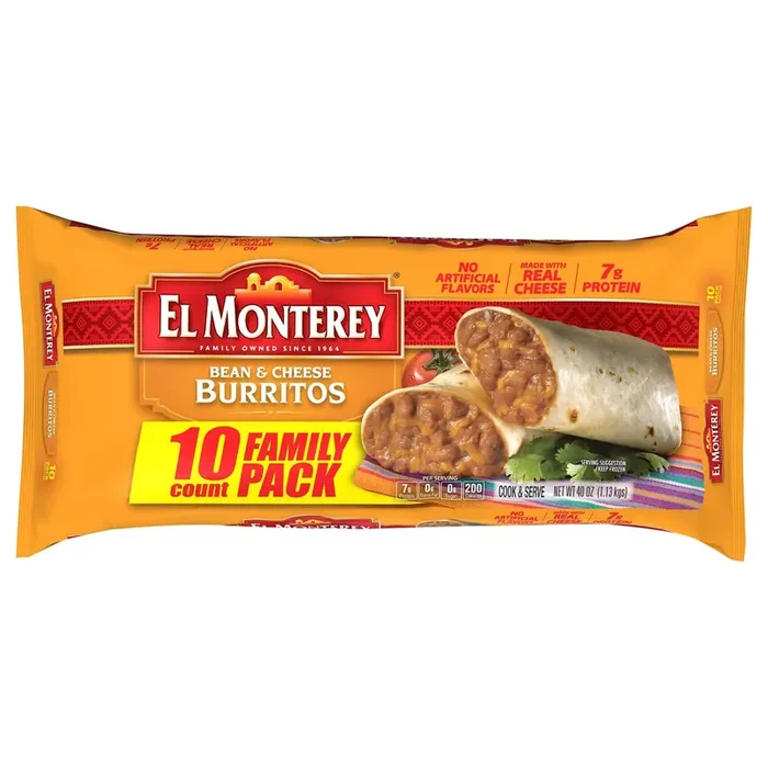 El Monterey Burritos Bean & Cheese Family Pack
