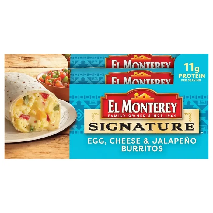 El Monterey Burritos, Egg, Cheese & Jalapeno