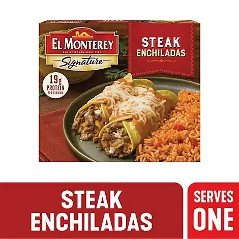 El Monterey Signature Steak Enchilada 9 Oz Frozen Entree – 9 OZ