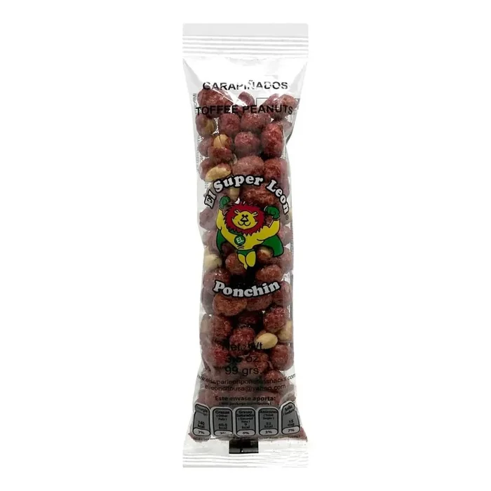 El Super Leon Garapinado Toffee Peanuts