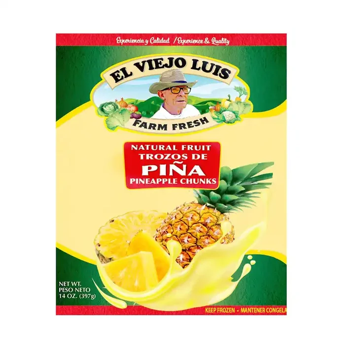 El Viejo Luis Pineapple Pulp 14 Ounces