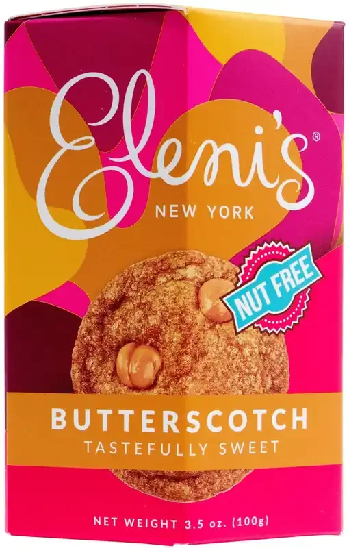Elenis Butterscotch Cookies Box