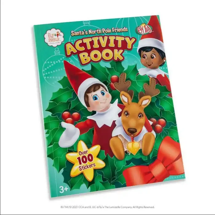 Elf on the Shelf Santa‘s North Pole Friends Activity Book