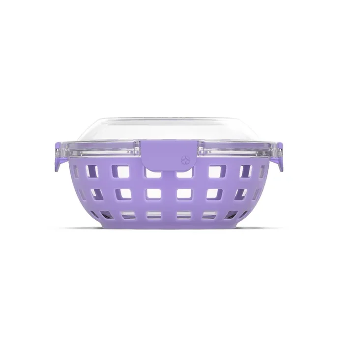 Ello Duraglass Salad Bowl Container – Lilac