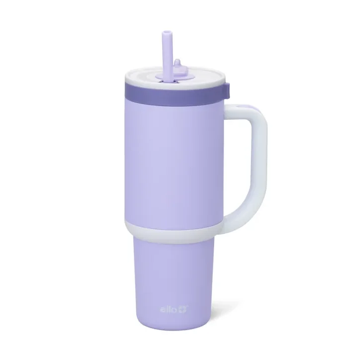Ello Oasis 30oz Stainless Steel Tumbler Twilight Blush