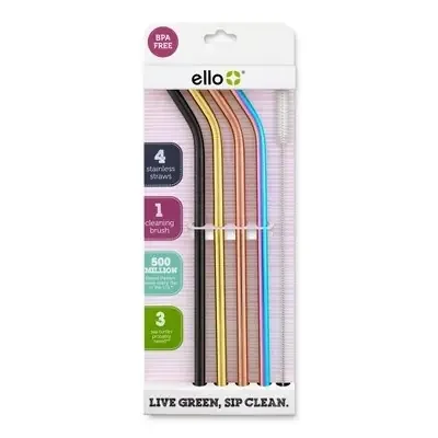 Ello Stainless Steel Straws