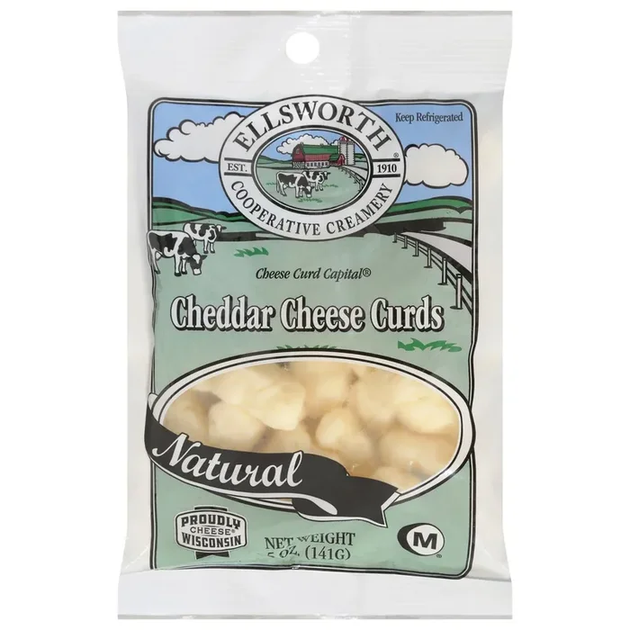 Ellsworth Cooperative Creamery Cheddar Cheese Curds