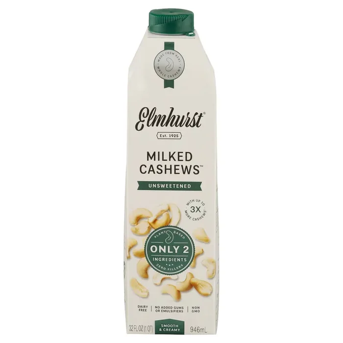 Elmhurst Unsweetened Milked Cashews Non-dairy Beverage