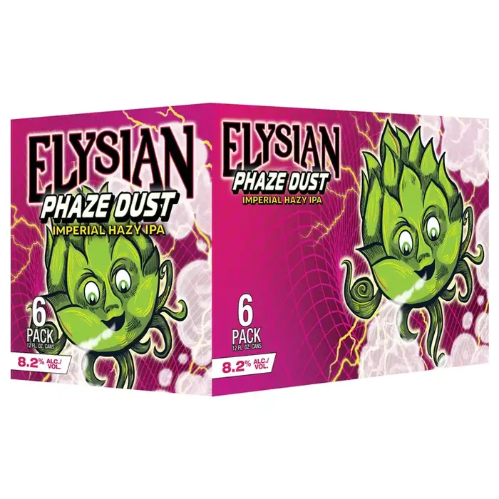 Elysian Phaze Dust Hazy IPA Craft Beer 6 Pack 12 fl oz cans