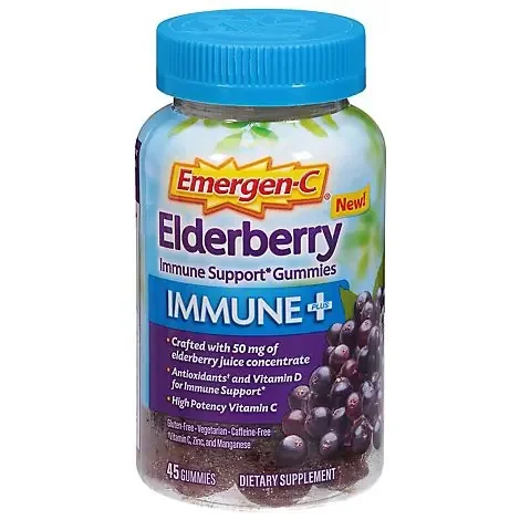 Emergen C Immune Plus Chewable Gummy 1×3 – 36 Count
