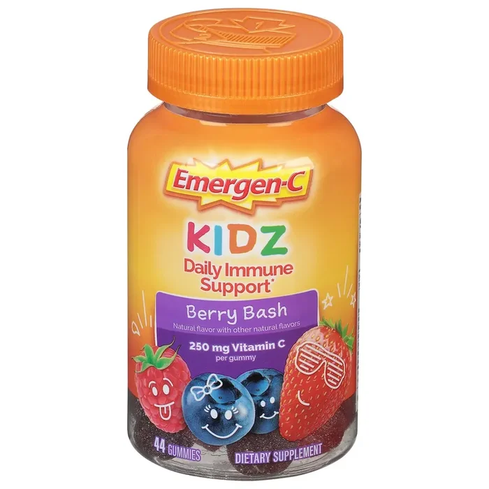 Emergen-C Kidz Berry Bash Daily Immune Support 44 Gummies
