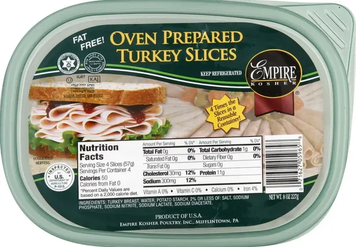 Empire Kosher Empire Sliced Turkey Breast