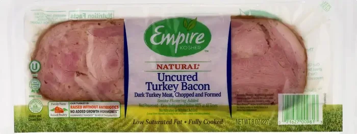 Empire Kosher Natural Uncured Turkey Bacon