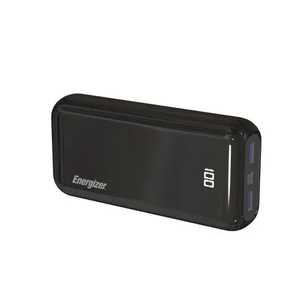 Energizer 20,000Mah Ultimate Power Bank, Black, Ue20022Pq