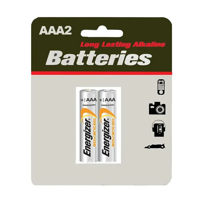 Energizer Blister AAA 2 ct