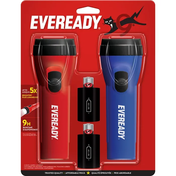 Energizer Eveready 2pk Flashlight
