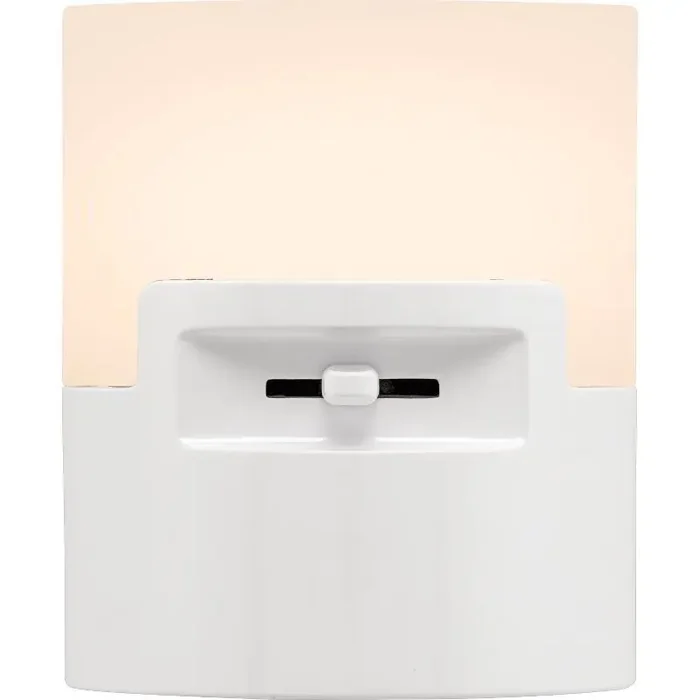 Energizer Half Cup Dimmable Light Sensing LED Nightlight White