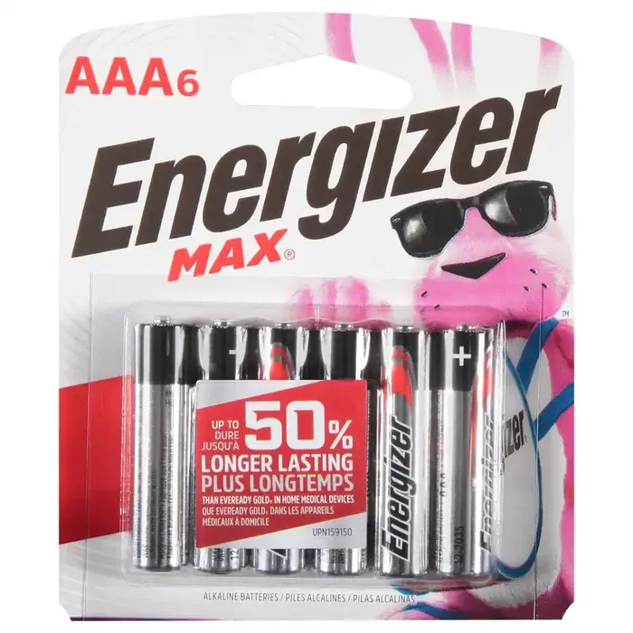 Energizer Max 1.5V AAA Alkaline Batteries 1 ea