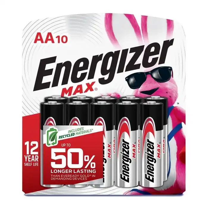 Energizer Max AA Batteries – 10pk Alkaline Battery
