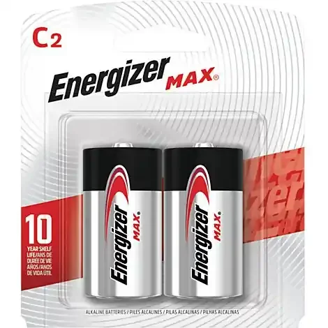 Energizer Max Multipurpose Battery – C – Alkaline