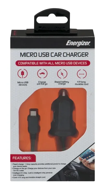 Energizer Micro Usb Car Charger
