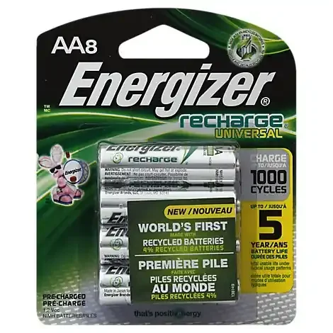 Energizer Precharged Rechargeable Aa-8S