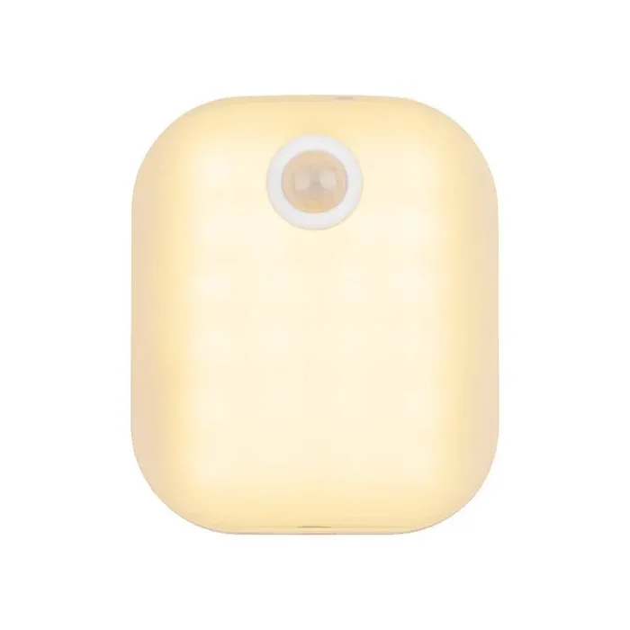 Energizer Rechargeable Lithium Polymer 800 mAh Motion Sensing Puck Light LED Tap Light for Closet, White