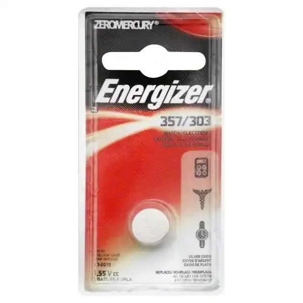 Energizer Silver Oxide 357/303 Battery