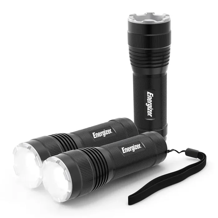Energizer Tactical 300-Lumen 1 -Adjustable Mode LED Flashlight 3 -Pack