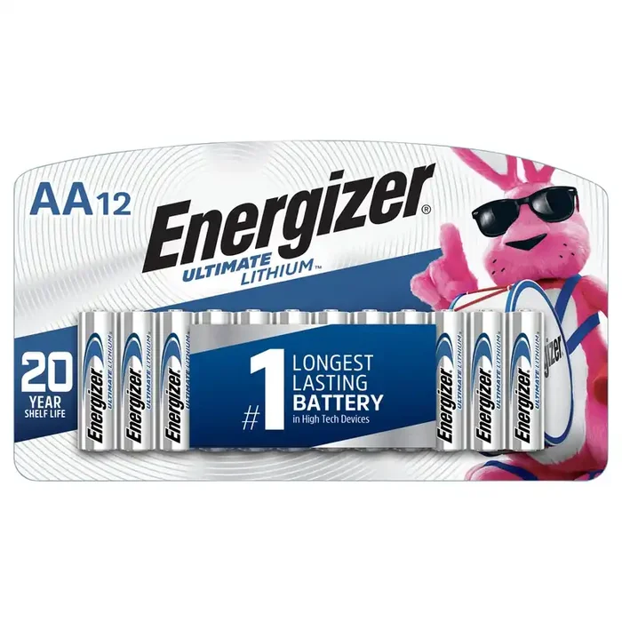 Energizer Ultimate Lithium AA 12-PK