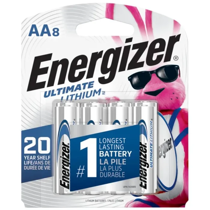 Energizer Ultimate Lithium AA Batteries ( 8 -Pack)