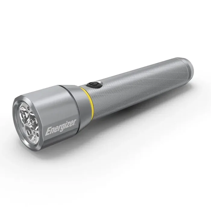 Energizer Vision HD 6AA Performance Metal LED FlashLight 1300 Lumen, Water & Impact-Resistant, 19 Hr Run Time