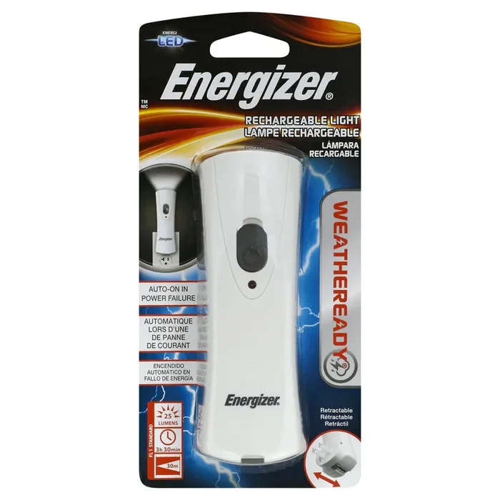 Energizer Weather Ready Rechargeable LED Flashlight