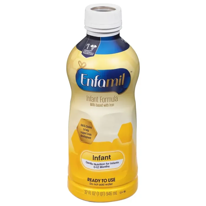 Enfamil 0-12 Months Ready to Use Milk-Based with Iron Infant Formula 32 fl oz