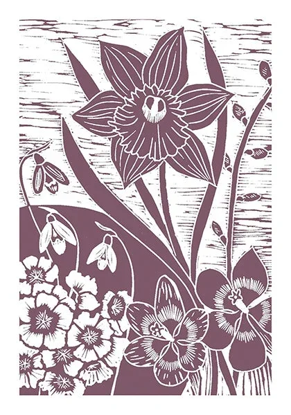 English Spring Card