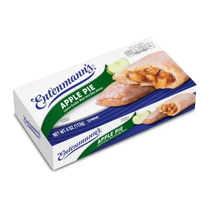 Entenmann‘s Apple Pie, 4 oz, Mini Pies, Box