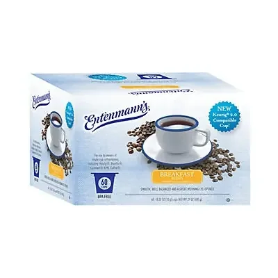 Entenmann‘s Breakfast Blend Single Serve Coffee K Cups- 60 ct