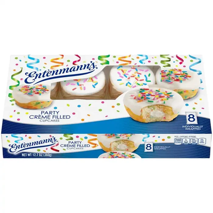 Entenmann‘s Chocolate Creme Filled Cupcakes