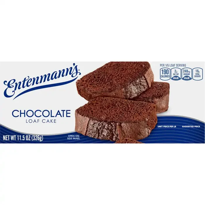 Entenmann‘s Chocolate Loaf Cake, 11.5 oz